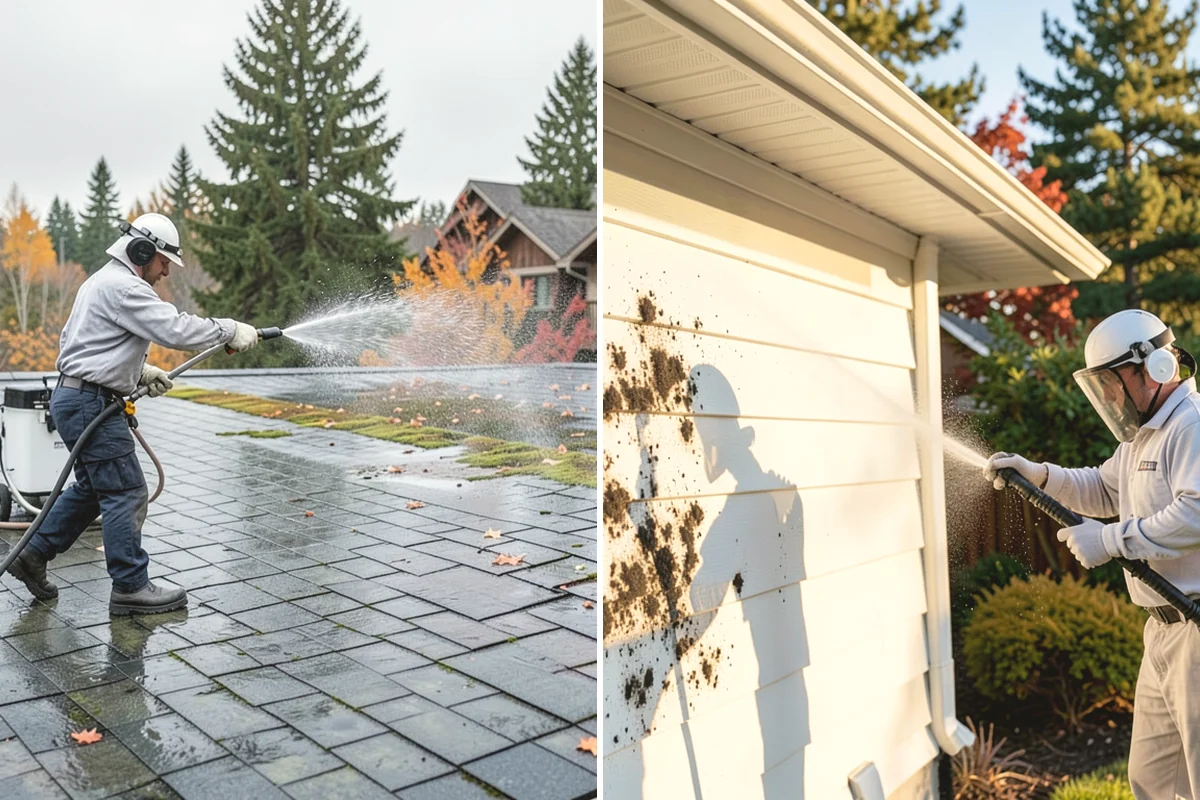 RV Washing in Oak Harbor, Island County, WA - Rinse loose grime and inspect seals