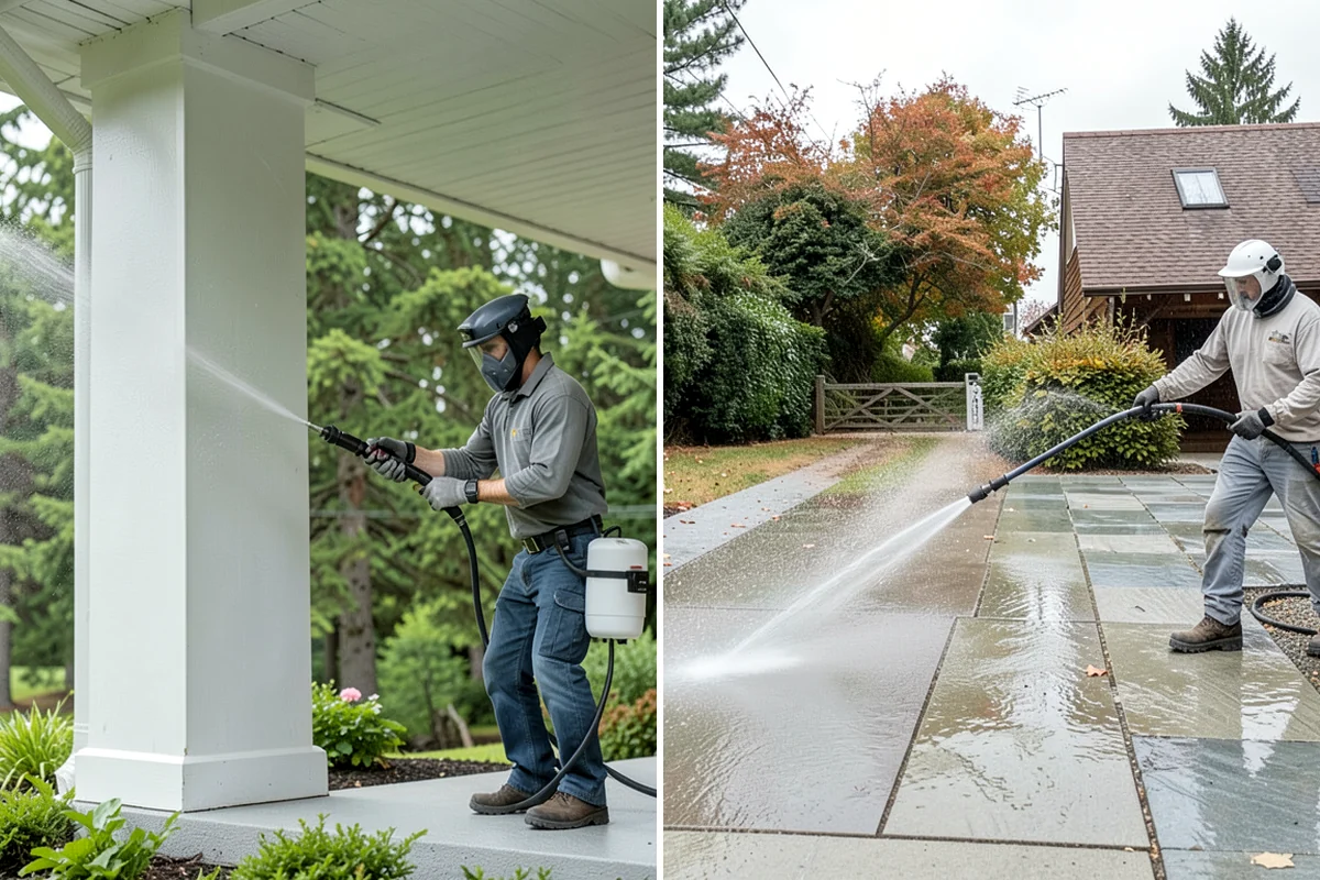 RV Washing in Pacific, King County, WA - Rinse loose grime and inspect seals