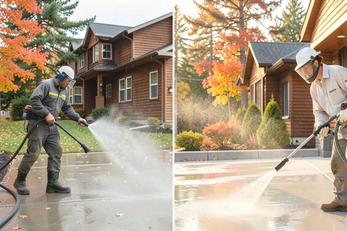 RV Washing in Ruston, Pierce County, WA - Rinse loose grime and inspect seals