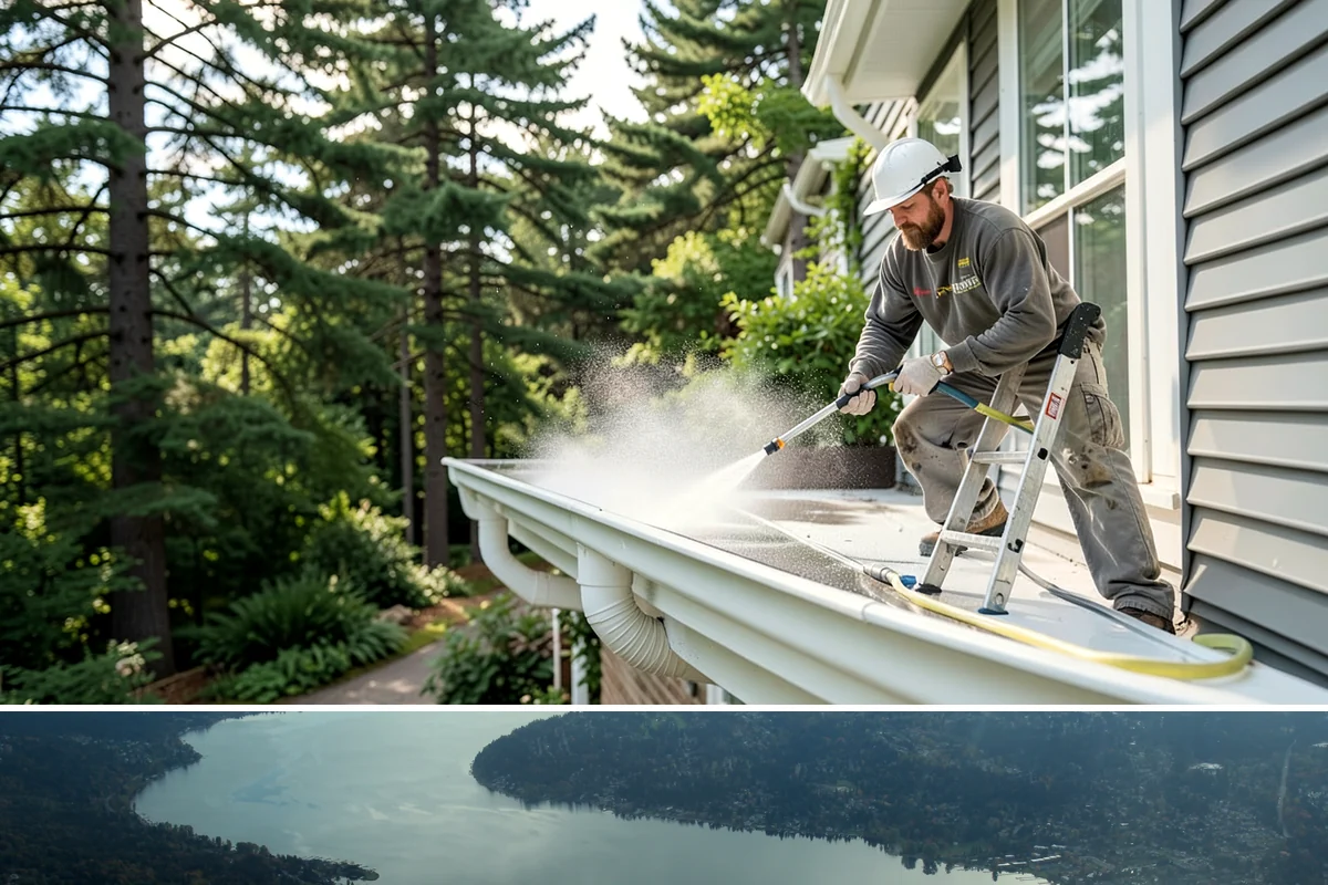 RV Washing in Sammamish, King County, WA - RVs are best washed in spring before travel season and again before winter storage to prevent algae from settling in.