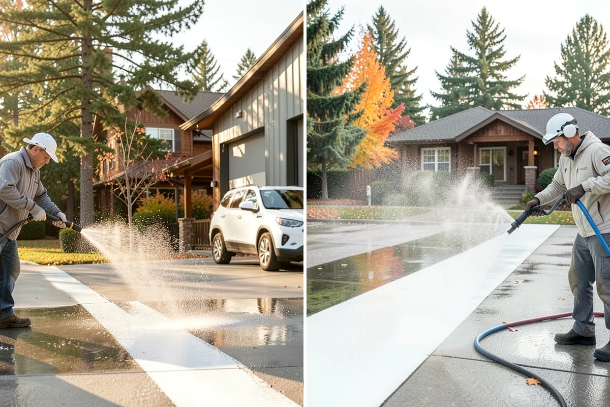 RV Washing in SeaTac, King County, WA - Rinse loose grime and inspect seals