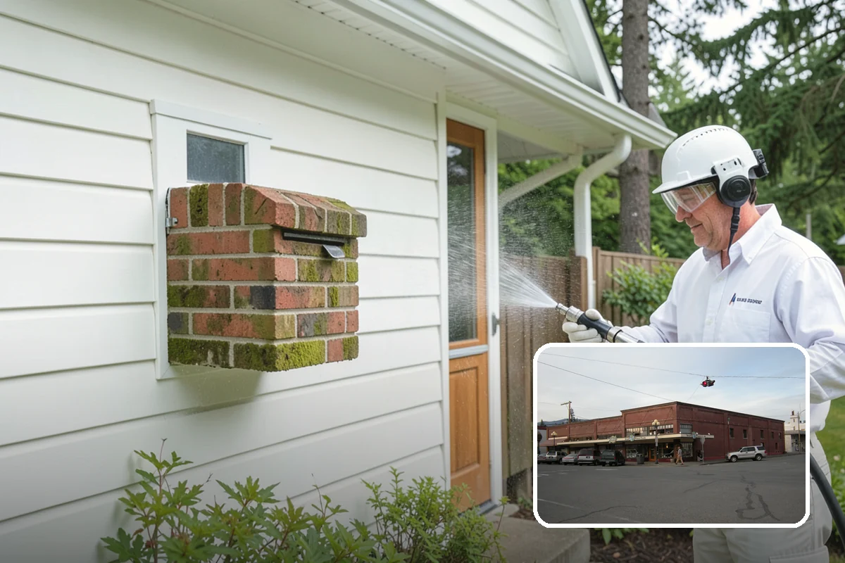 RV Washing in Sedro-Woolley, Skagit County, WA - Removes black streaks below the roofline