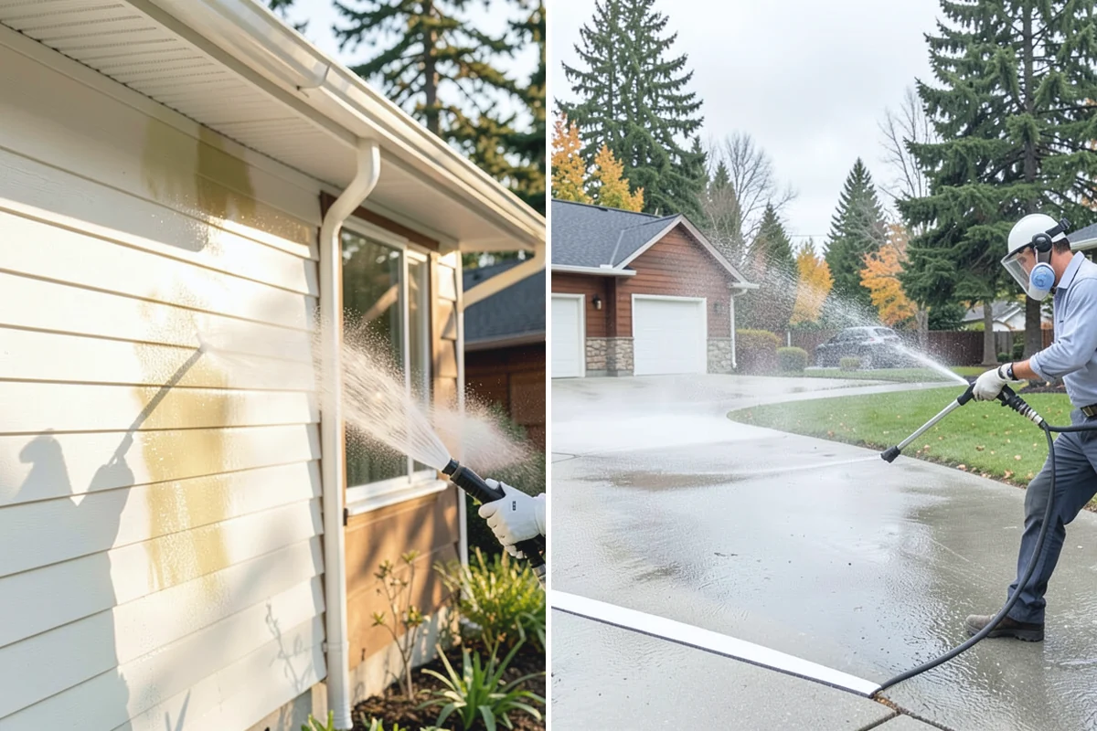 RV Washing in South Prairie, Pierce County, WA - Rinse loose grime and inspect seals