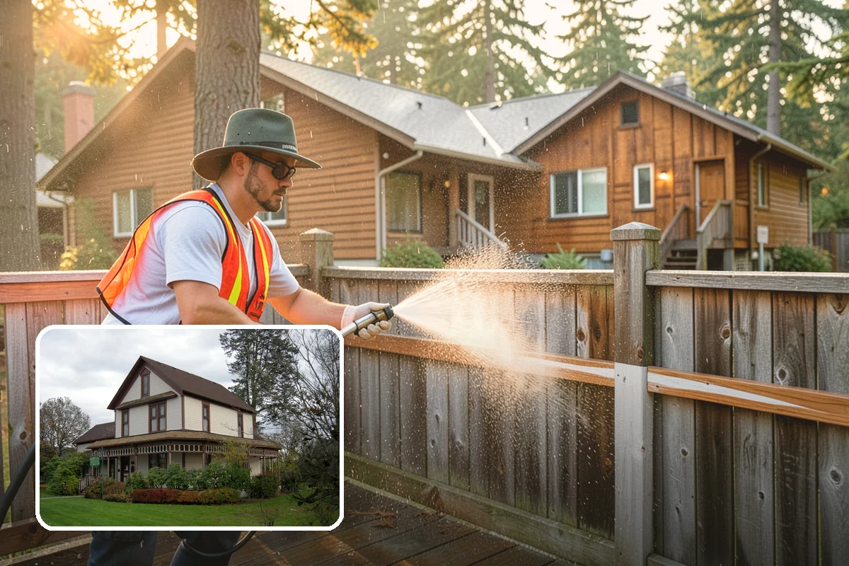 RV Washing in Sumner, Pierce County, WA - Removes black streaks below the roofline