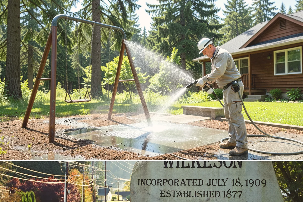 RV Washing in Wilkeson, Pierce County, WA - RVs are best washed in spring before travel season and again before winter storage to prevent algae from settling in.