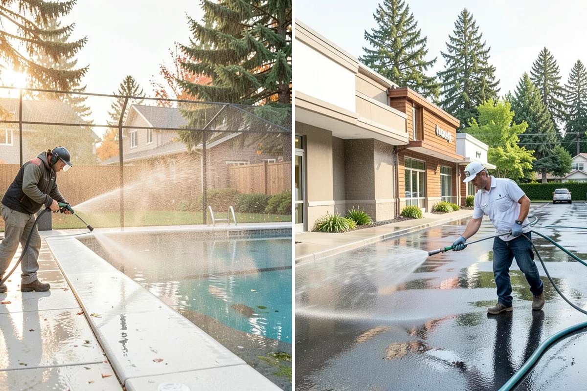 Sandstone Cleaning in Arlington, Snohomish County, WA - Test a discreet area for surface stability