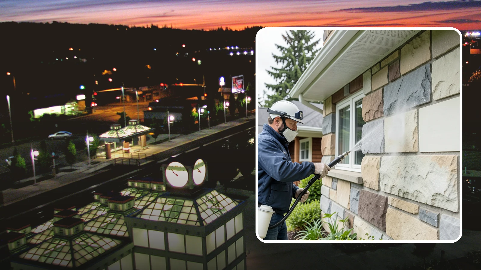 Sandstone Cleaning in Auburn, King County, WA - Clean porous, friable sandstone with low-impact methods that keep the grainy surface from crumbling.
