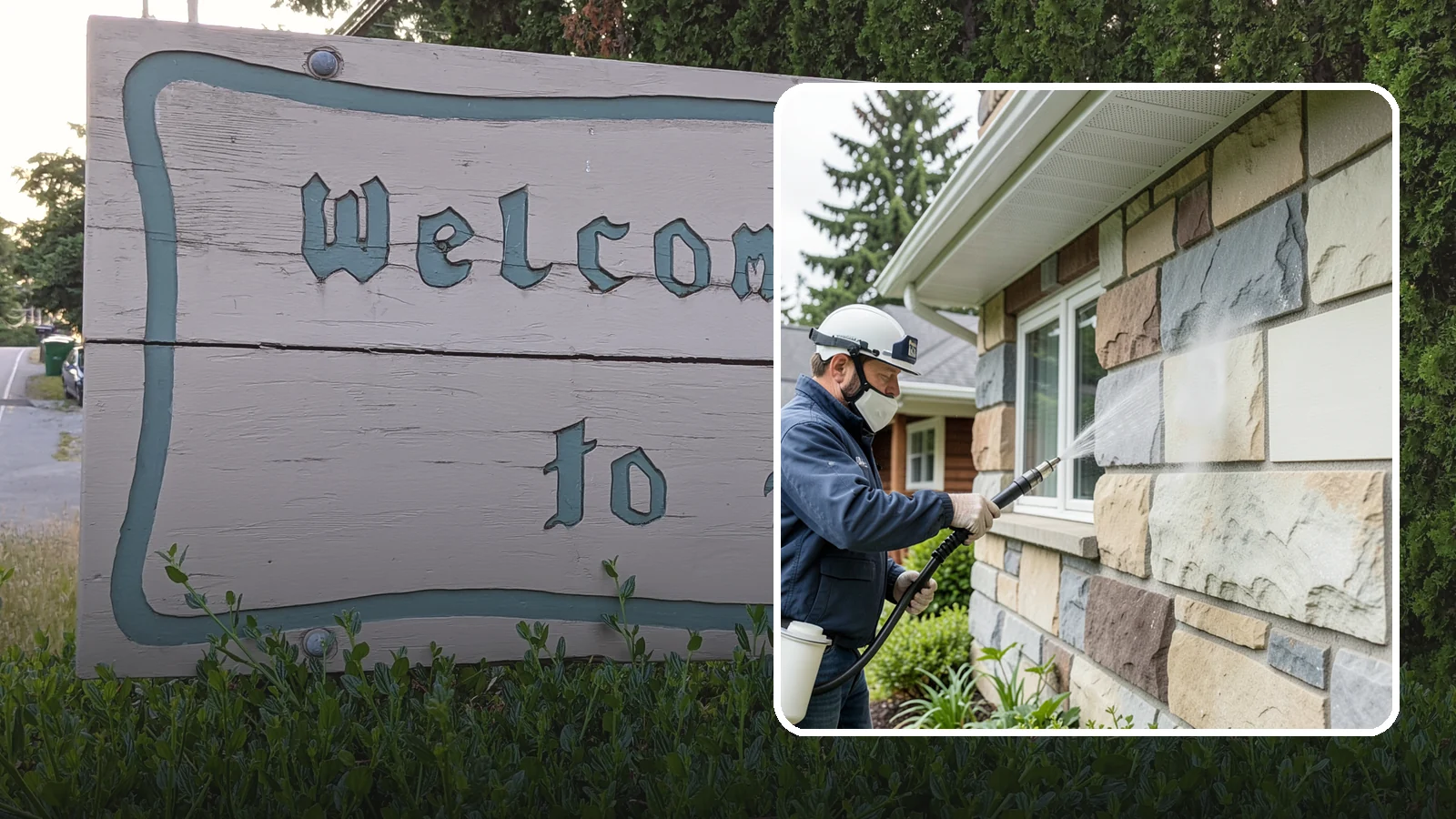 Sandstone Cleaning in Brier, Snohomish County, WA - Clean porous, friable sandstone with low-impact methods that keep the grainy surface from crumbling.