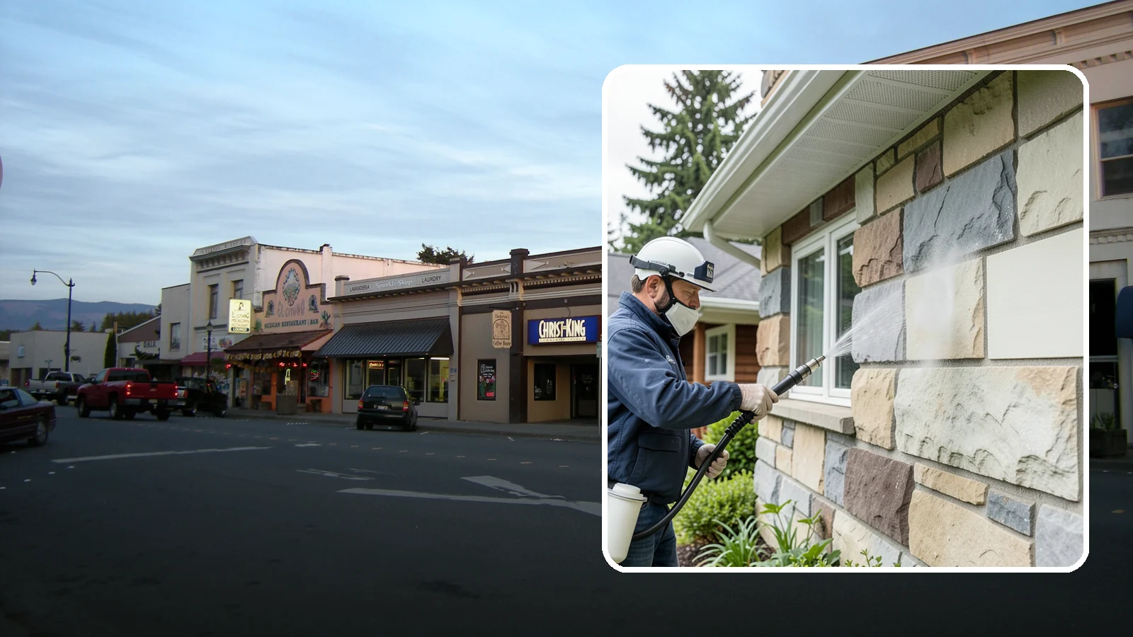 Sandstone Cleaning in Burlington, Skagit County, WA - Clean porous, friable sandstone with low-impact methods that keep the grainy surface from crumbling.