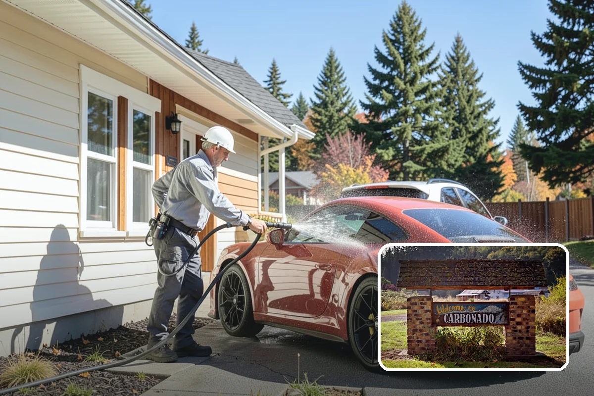 Sandstone Cleaning in Carbonado, Pierce County, WA - Prevents surface grain loss on soft sandstone