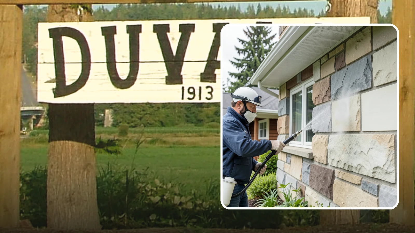 Sandstone Cleaning in Duvall, King County, WA - Clean porous, friable sandstone with low-impact methods that keep the grainy surface from crumbling.