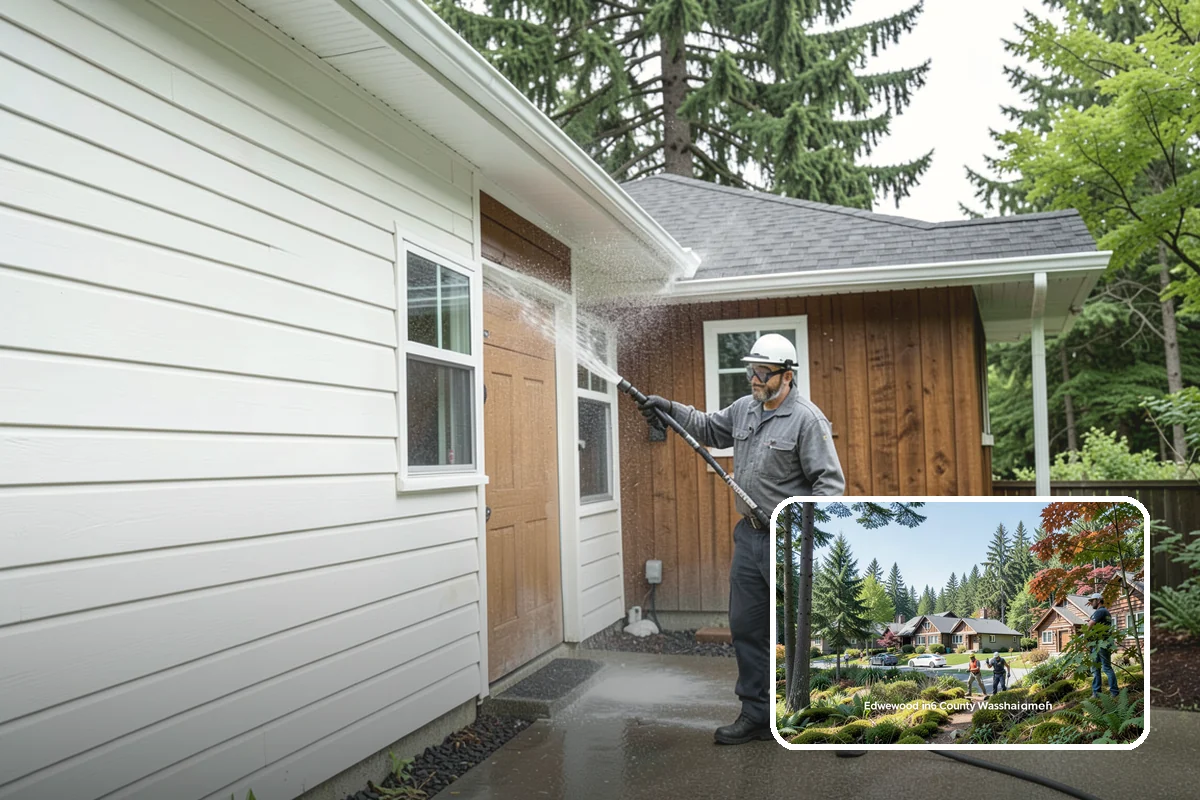 Sandstone Cleaning in Edgewood, Pierce County, WA - Prevents surface grain loss on soft sandstone