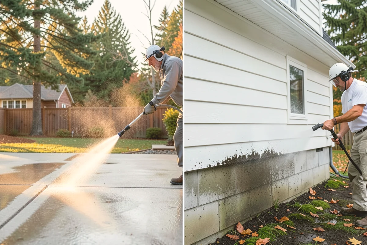Sandstone Cleaning in Edmonds, Snohomish County, WA - Test a discreet area for surface stability