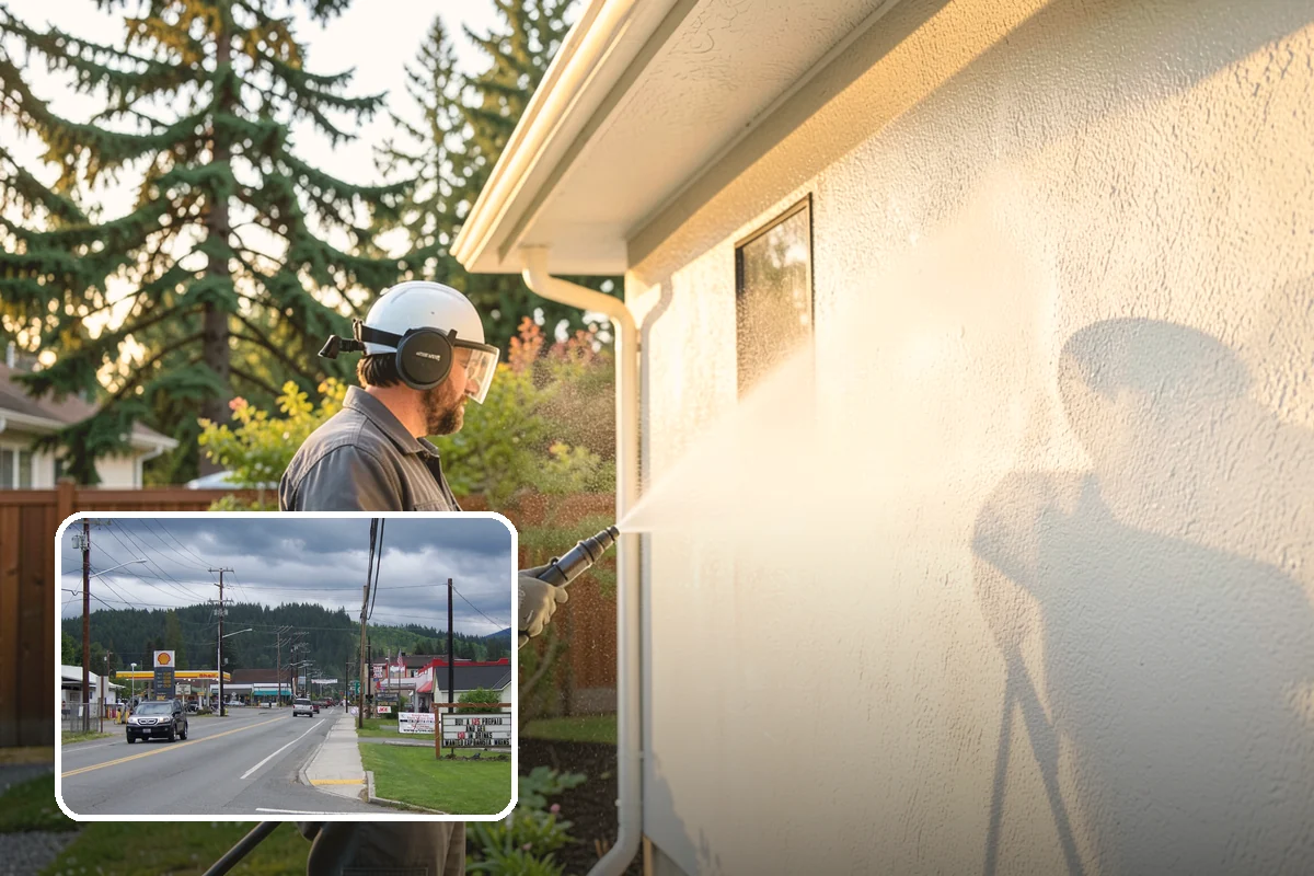 Sandstone Cleaning in Granite Falls, Snohomish County, WA - Prevents surface grain loss on soft sandstone