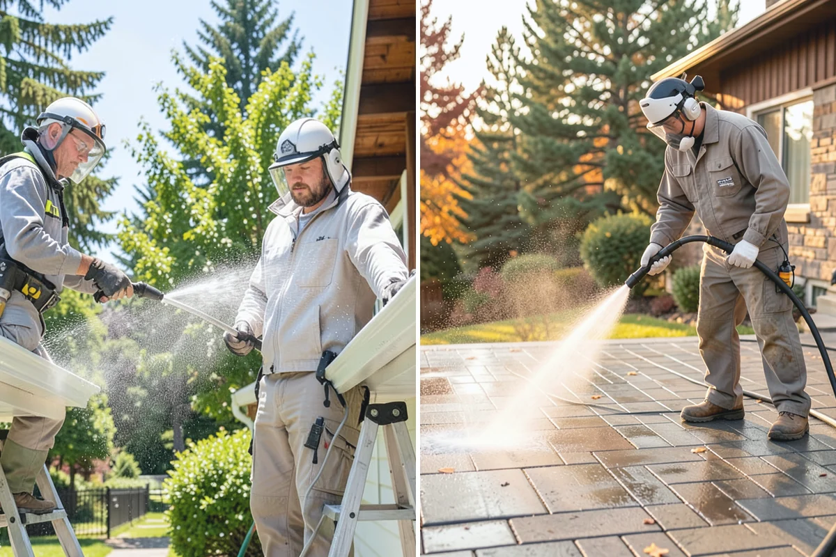 Sandstone Cleaning in Hamilton, Skagit County, WA - Test a discreet area for surface stability