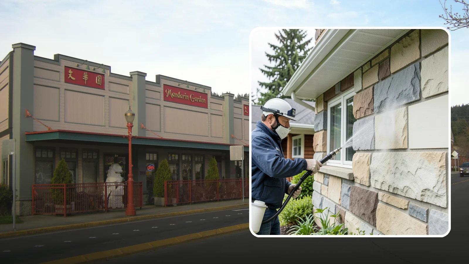 Sandstone Cleaning in Issaquah, King County, WA - Clean porous, friable sandstone with low-impact methods that keep the grainy surface from crumbling.