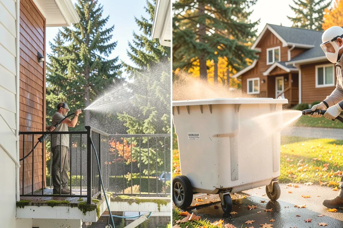 Sandstone Cleaning in Issaquah, King County, WA - Test a discreet area for surface stability