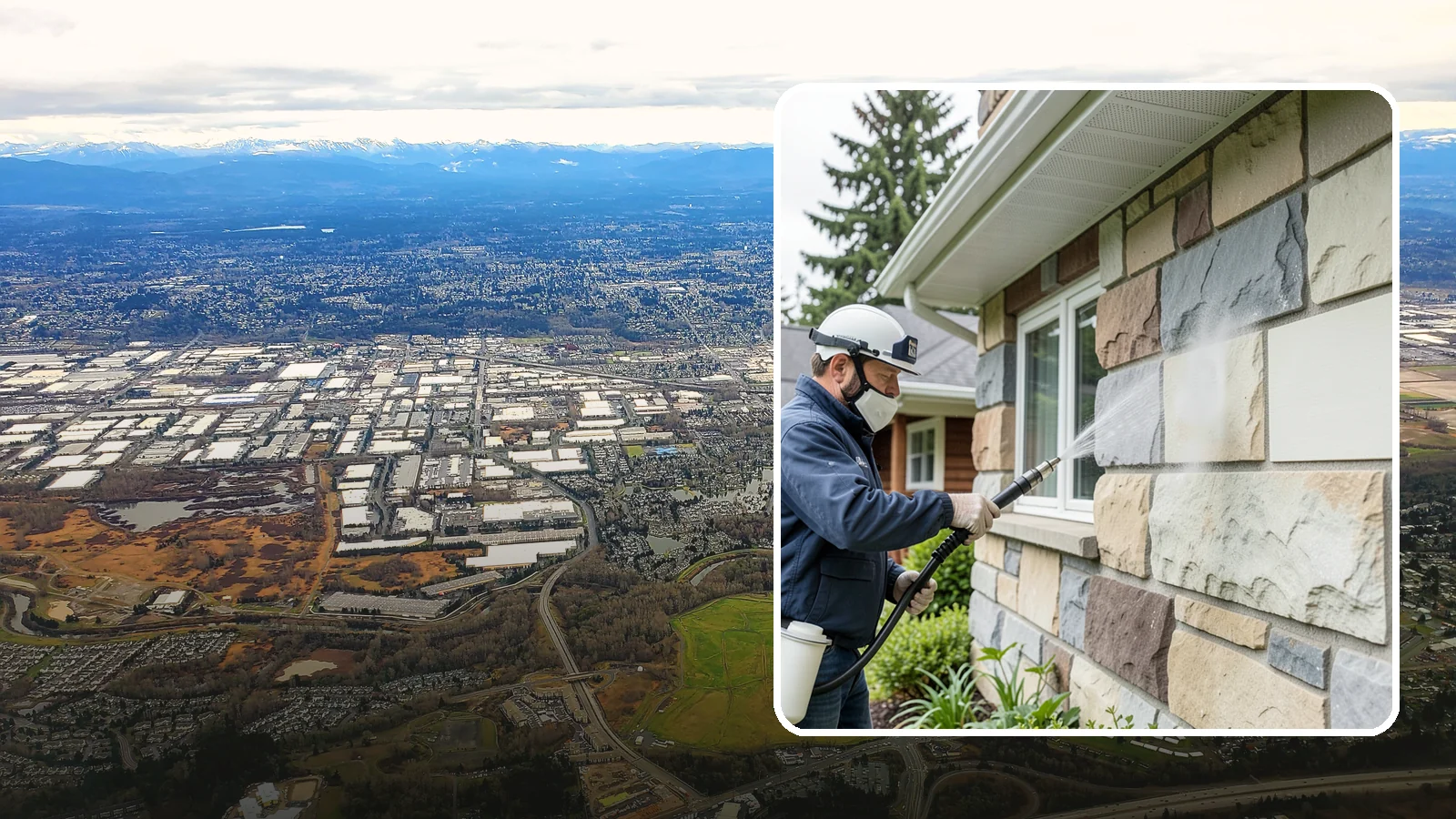 Sandstone Cleaning in Kent, King County, WA - Clean porous, friable sandstone with low-impact methods that keep the grainy surface from crumbling.