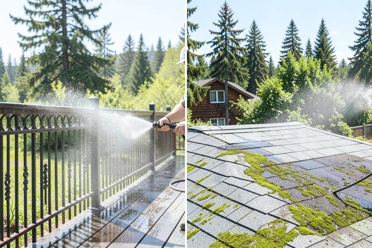 Sandstone Cleaning in Marysville, Snohomish County, WA - Test a discreet area for surface stability