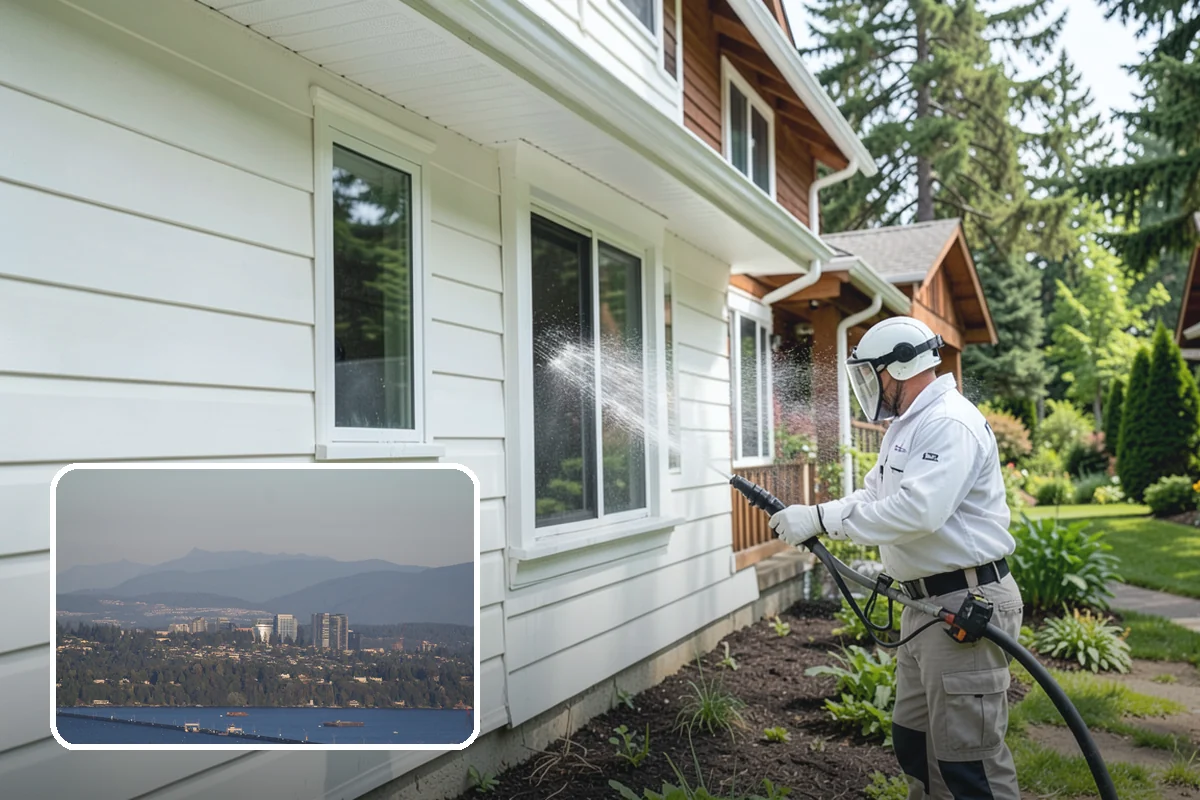 Sandstone Cleaning in Medina, King County, WA - Prevents surface grain loss on soft sandstone