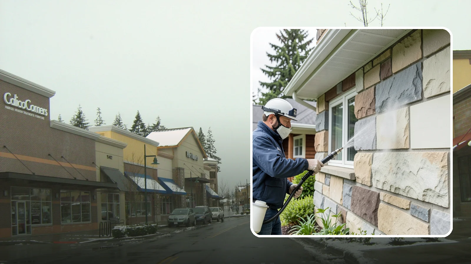 Sandstone Cleaning in Mill Creek, Snohomish County, WA - Clean porous, friable sandstone with low-impact methods that keep the grainy surface from crumbling.
