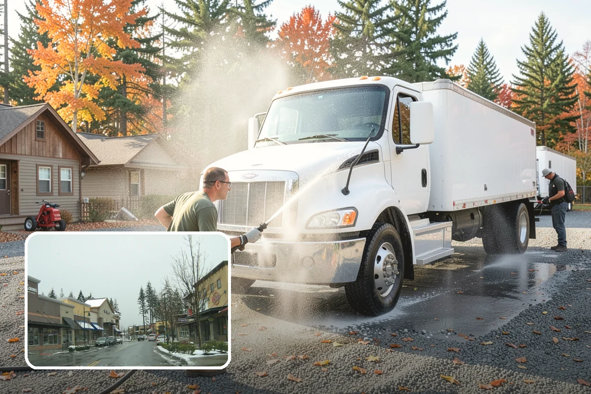 Sandstone Cleaning in Mill Creek, Snohomish County, WA - Prevents surface grain loss on soft sandstone