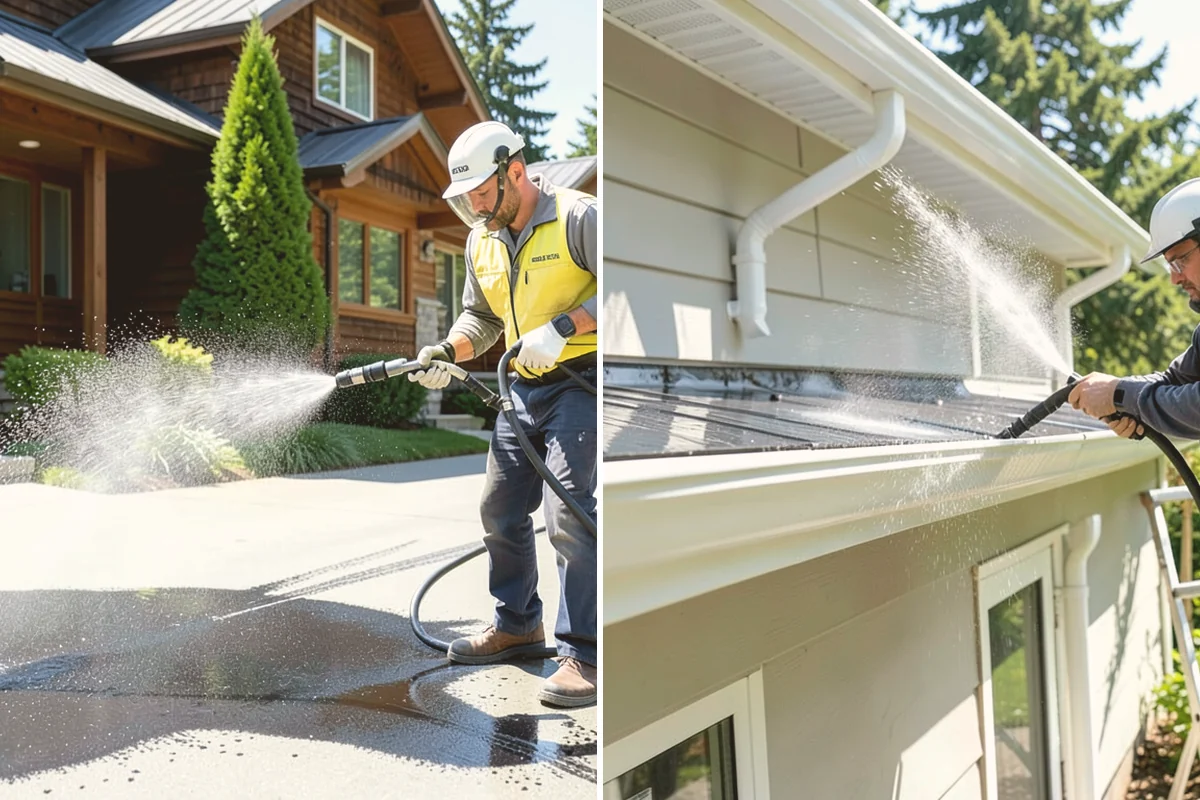 Sandstone Cleaning in Milton, King County, WA - Test a discreet area for surface stability