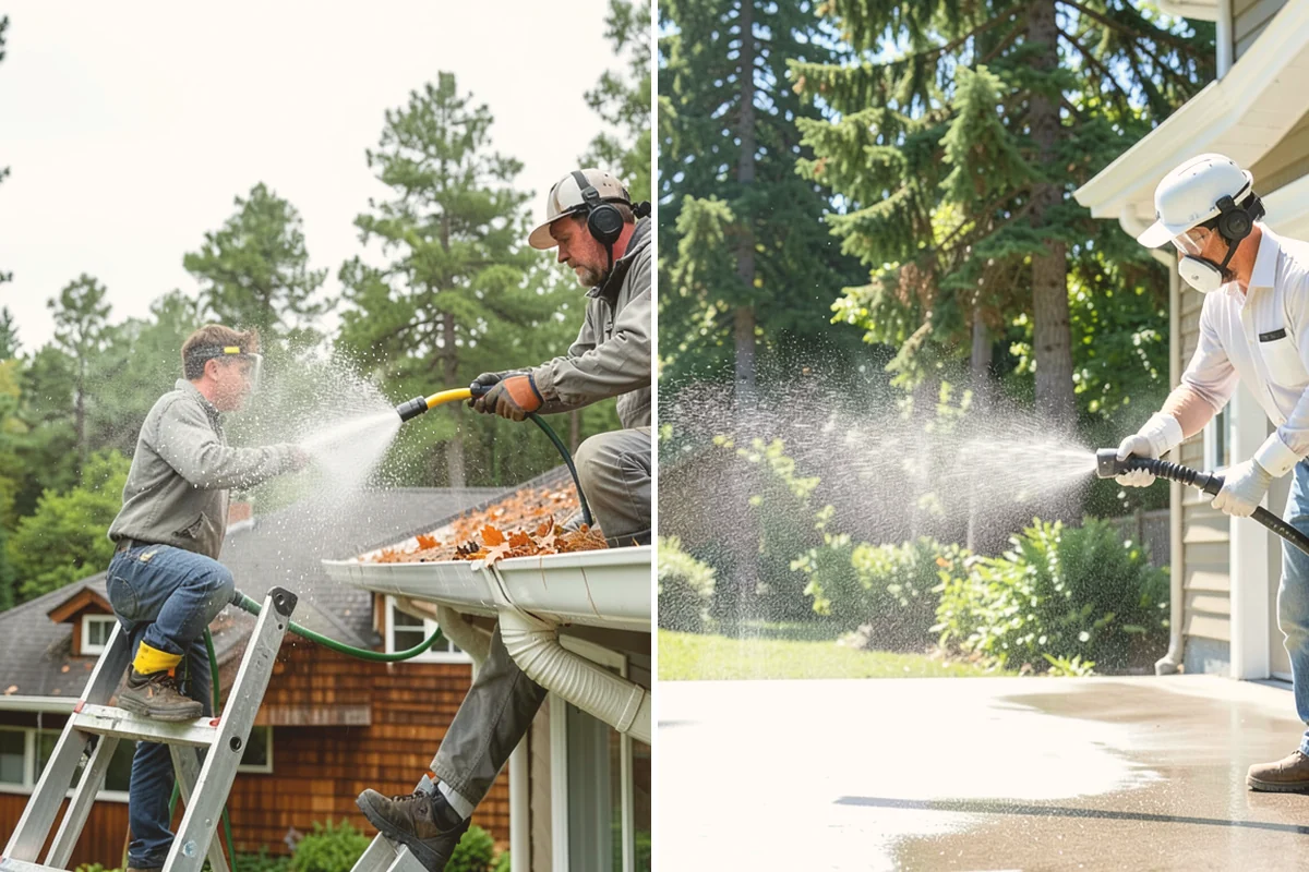 Sandstone Cleaning in Newcastle, King County, WA - Test a discreet area for surface stability