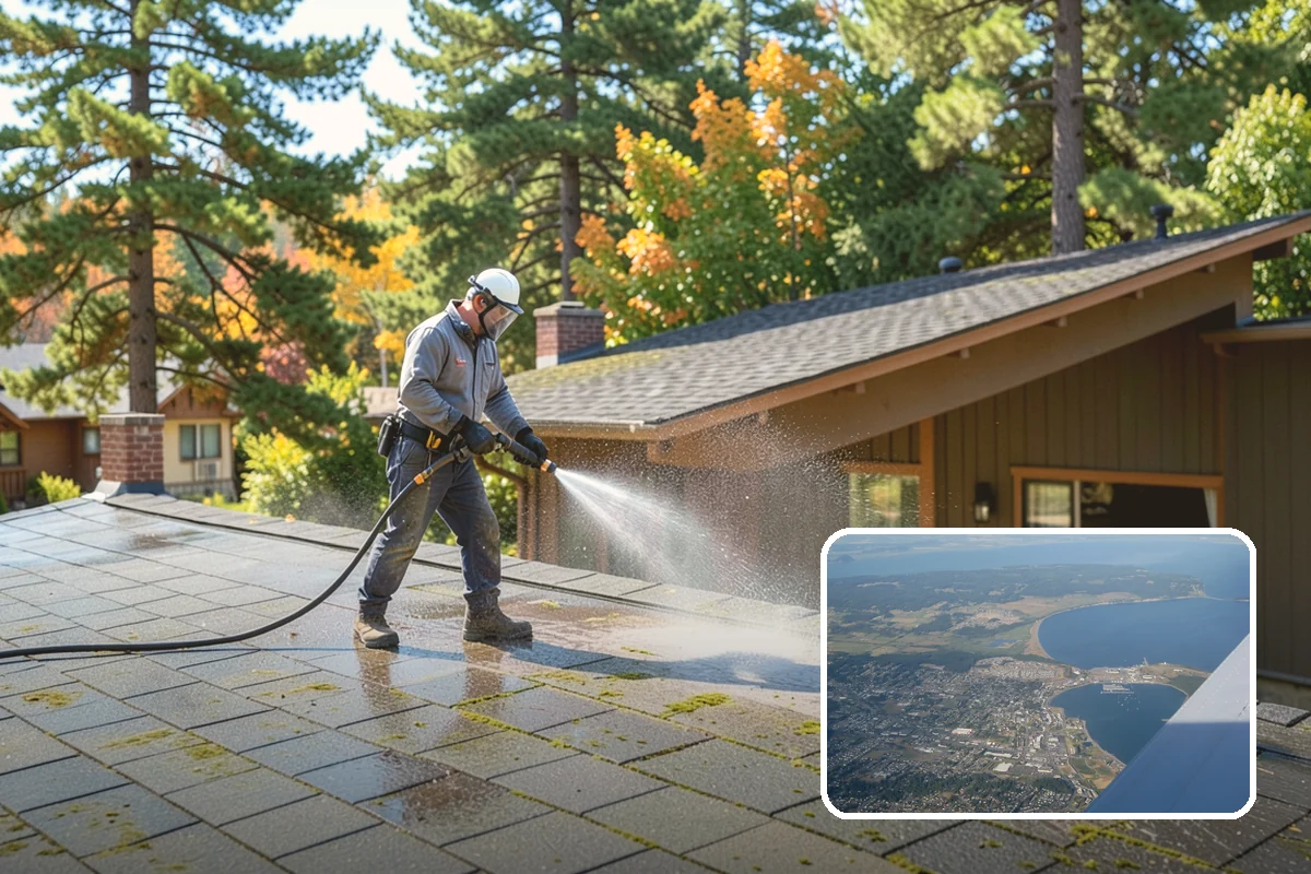 Sandstone Cleaning in Oak Harbor, Island County, WA - Prevents surface grain loss on soft sandstone