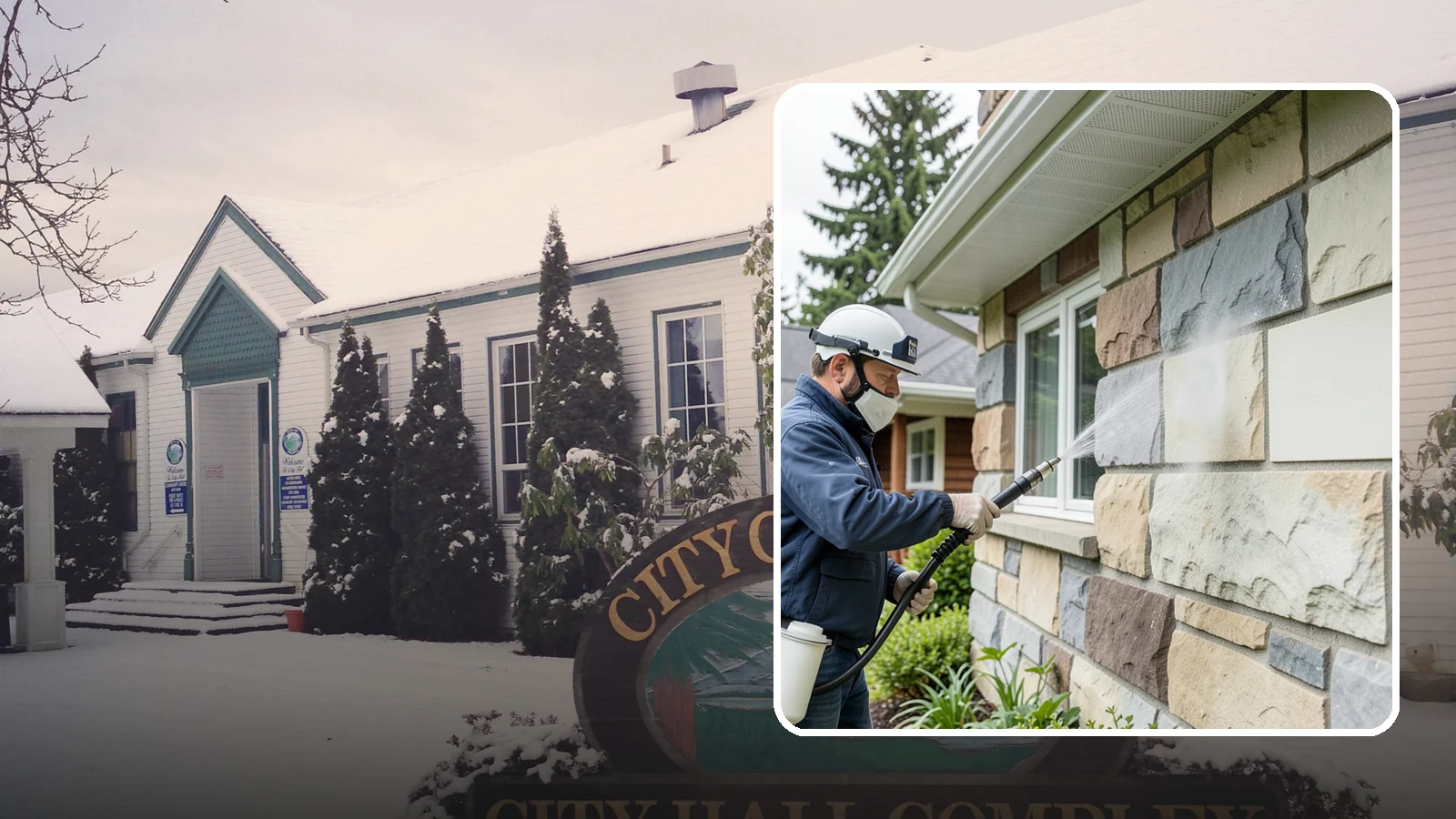 Sandstone Cleaning in Pacific, King County, WA - Clean porous, friable sandstone with low-impact methods that keep the grainy surface from crumbling.