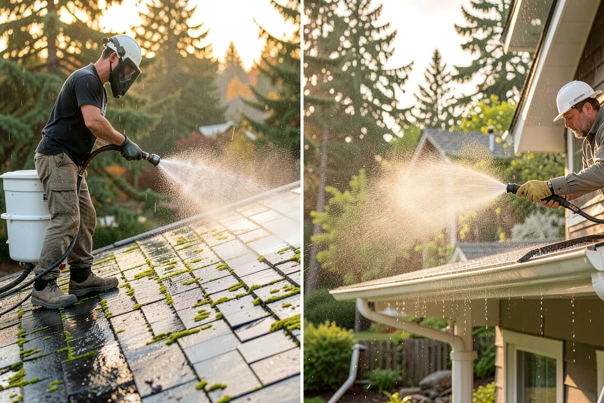 Sandstone Cleaning in SeaTac, King County, WA - Test a discreet area for surface stability