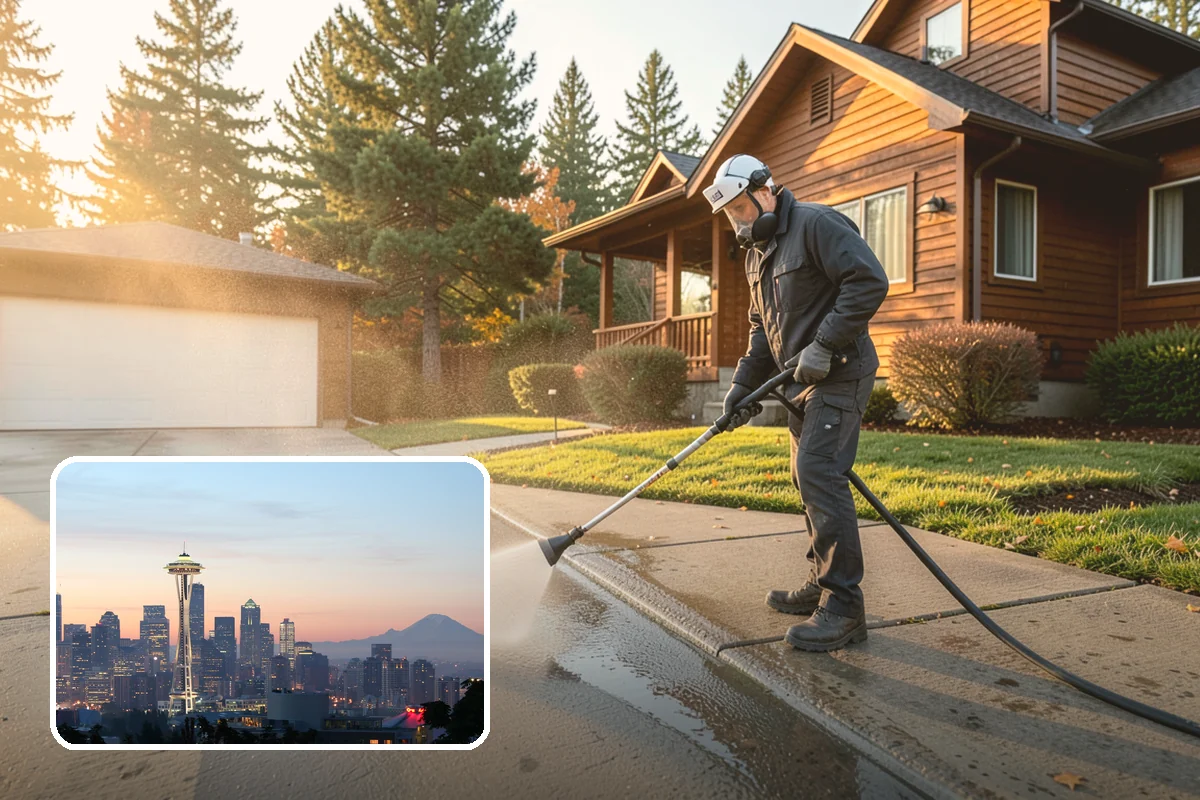 Sandstone Cleaning in Seattle, King County, WA - Prevents surface grain loss on soft sandstone