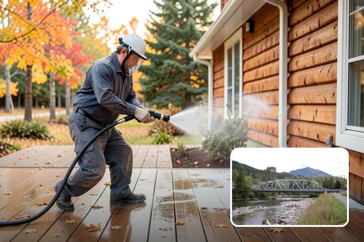 Sandstone Cleaning in Skykomish, King County, WA - Prevents surface grain loss on soft sandstone