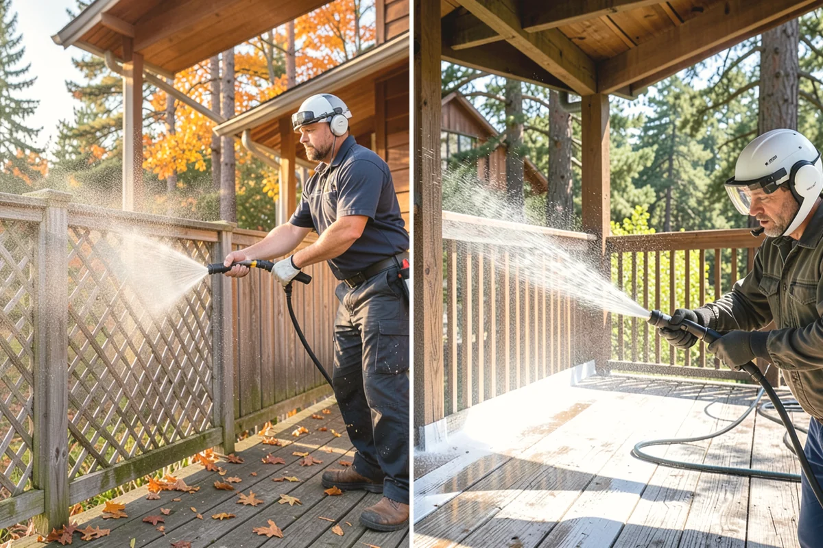 Sandstone Cleaning in Tukwila, King County, WA - Test a discreet area for surface stability