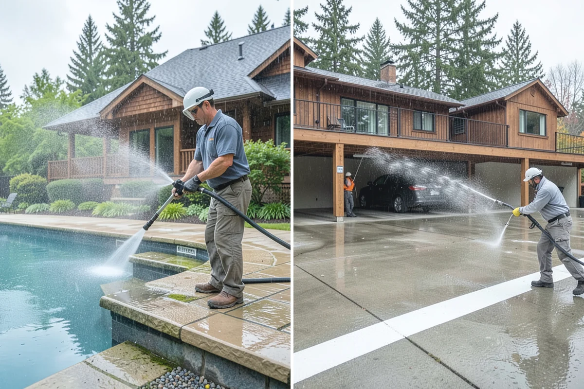 School Exterior Cleaning in Bonney Lake, Pierce County, WA - Coordinate with facilities for after-hours or break-week access