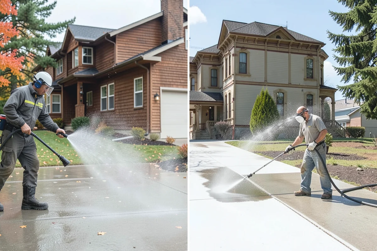 School Exterior Cleaning in Buckley, Pierce County, WA - Coordinate with facilities for after-hours or break-week access
