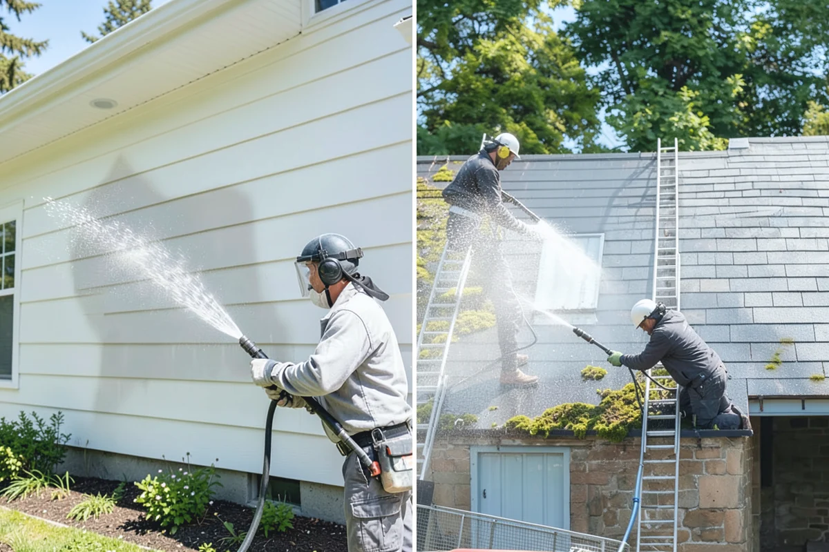 School Exterior Cleaning in Coupeville, Island County, WA - Coordinate with facilities for after-hours or break-week access