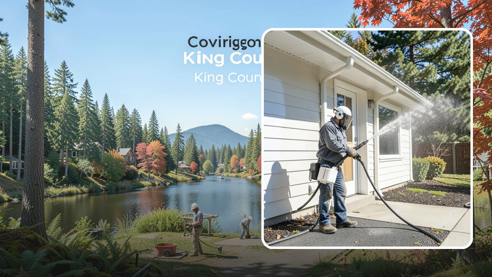 School Exterior Cleaning in Covington, King County, WA - Safe, thorough exterior cleaning for schools that clears algae, gum, and grime from entrances, breezeways, and play-adjacent...