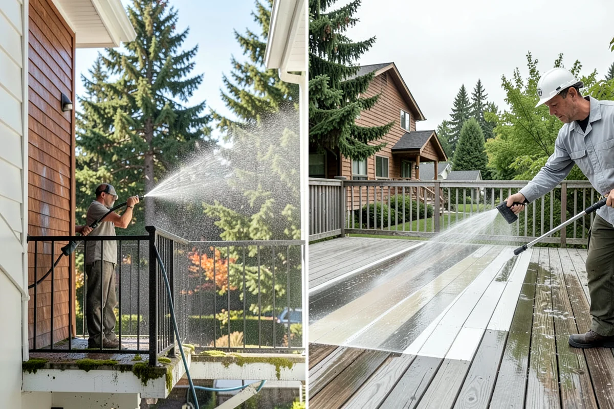 School Exterior Cleaning in DuPont, Pierce County, WA - Coordinate with facilities for after-hours or break-week access