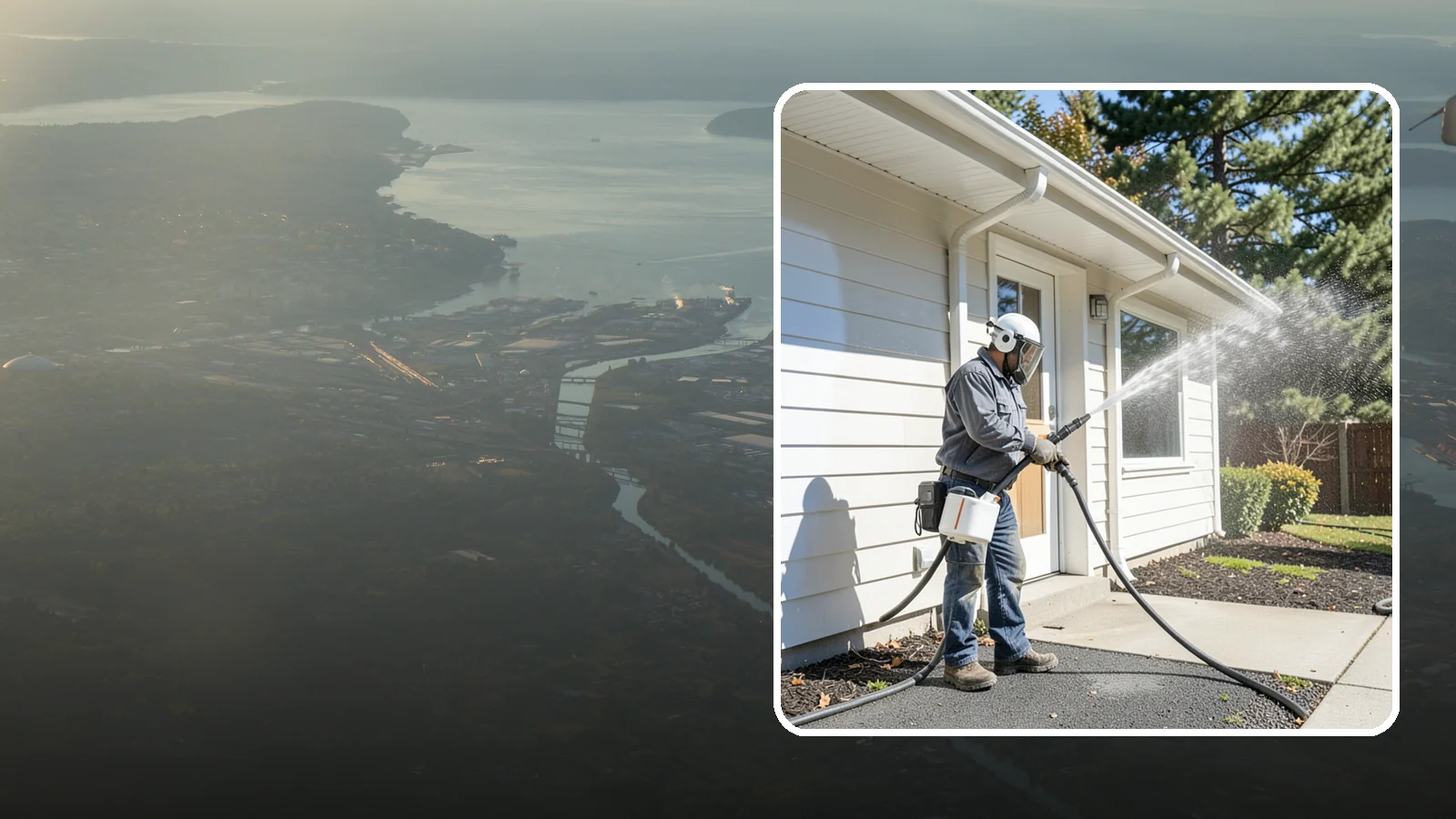 School Exterior Cleaning in Fife, Pierce County, WA - Safe, thorough exterior cleaning for schools that clears algae, gum, and grime from entrances, breezeways, and play-adjacent...