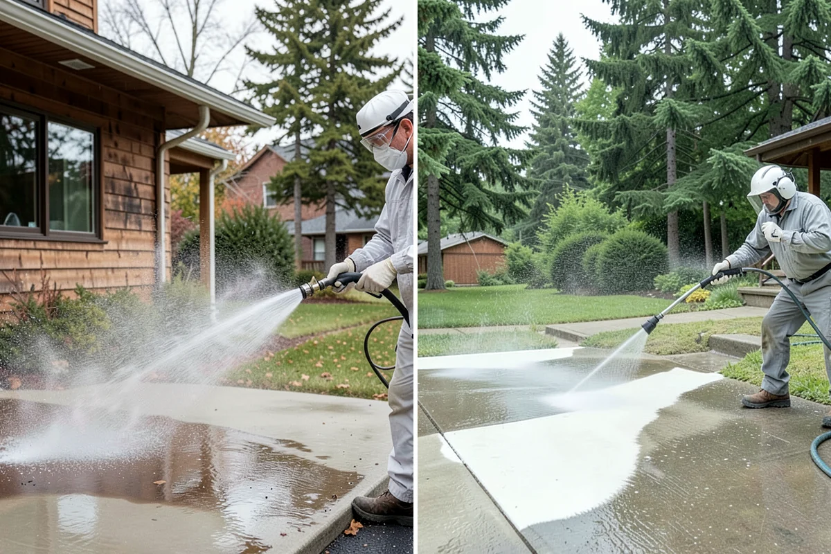 School Exterior Cleaning in Fircrest, Pierce County, WA - Coordinate with facilities for after-hours or break-week access