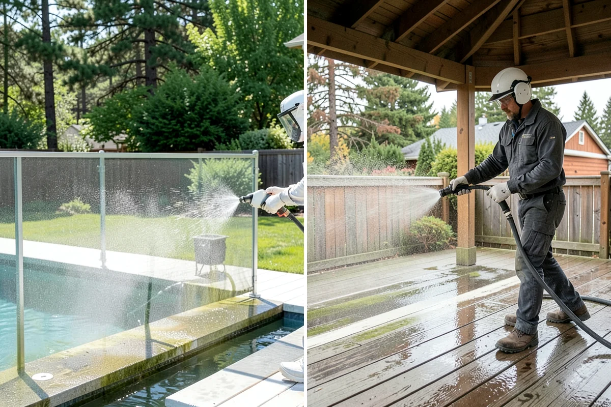 School Exterior Cleaning in Gig Harbor, Pierce County, WA - Coordinate with facilities for after-hours or break-week access