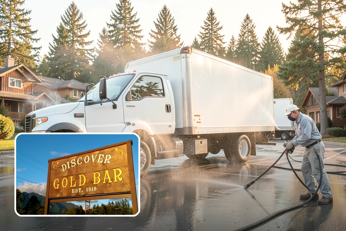 School Exterior Cleaning in Gold Bar, Snohomish County, WA - Removes slick algae from breezeways and covered walkways