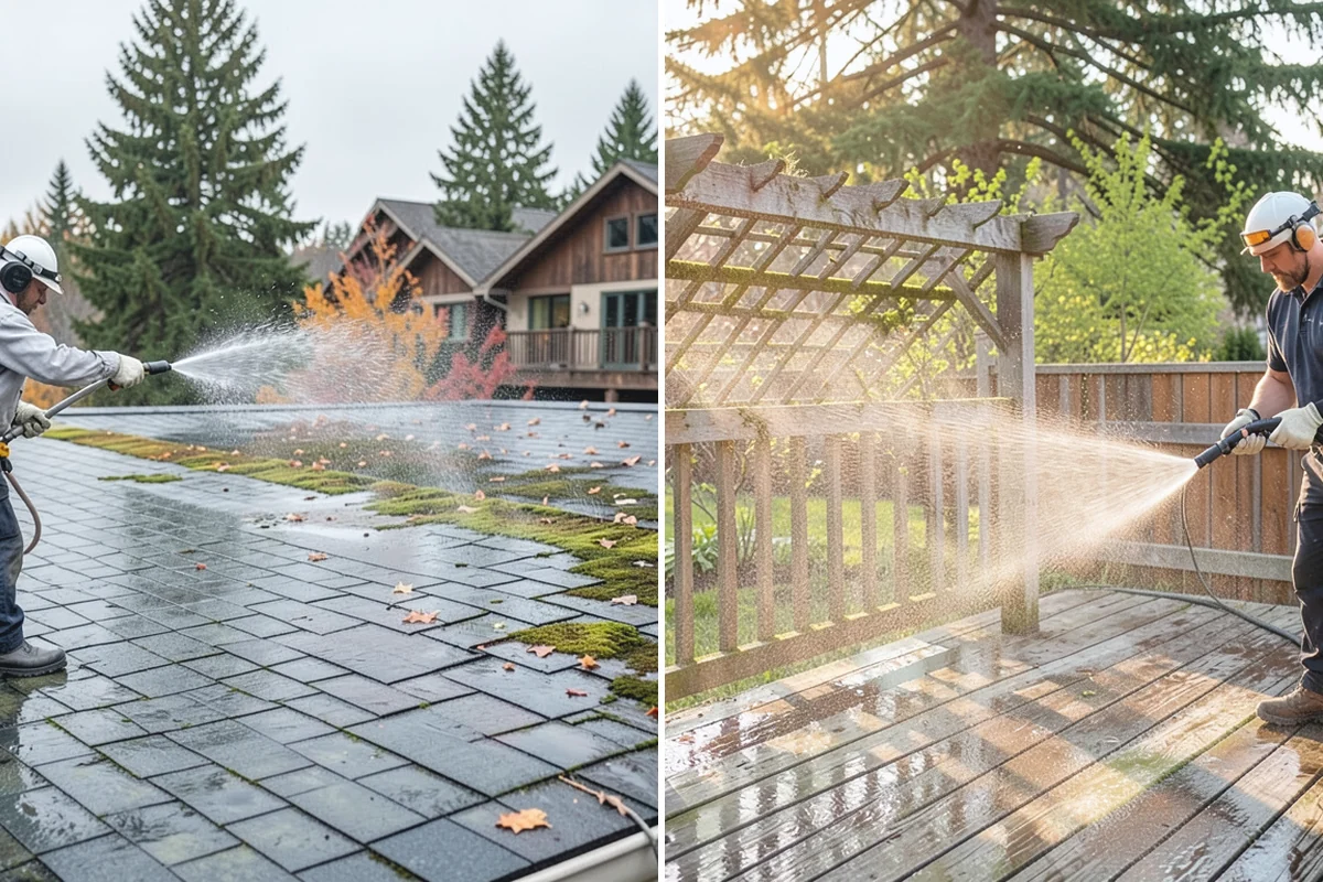 School Exterior Cleaning in Granite Falls, Snohomish County, WA - Coordinate with facilities for after-hours or break-week access