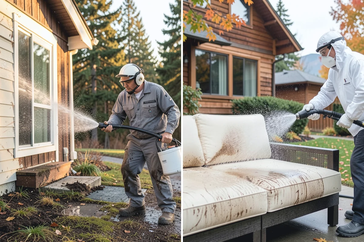 School Exterior Cleaning in Hamilton, Skagit County, WA - Coordinate with facilities for after-hours or break-week access
