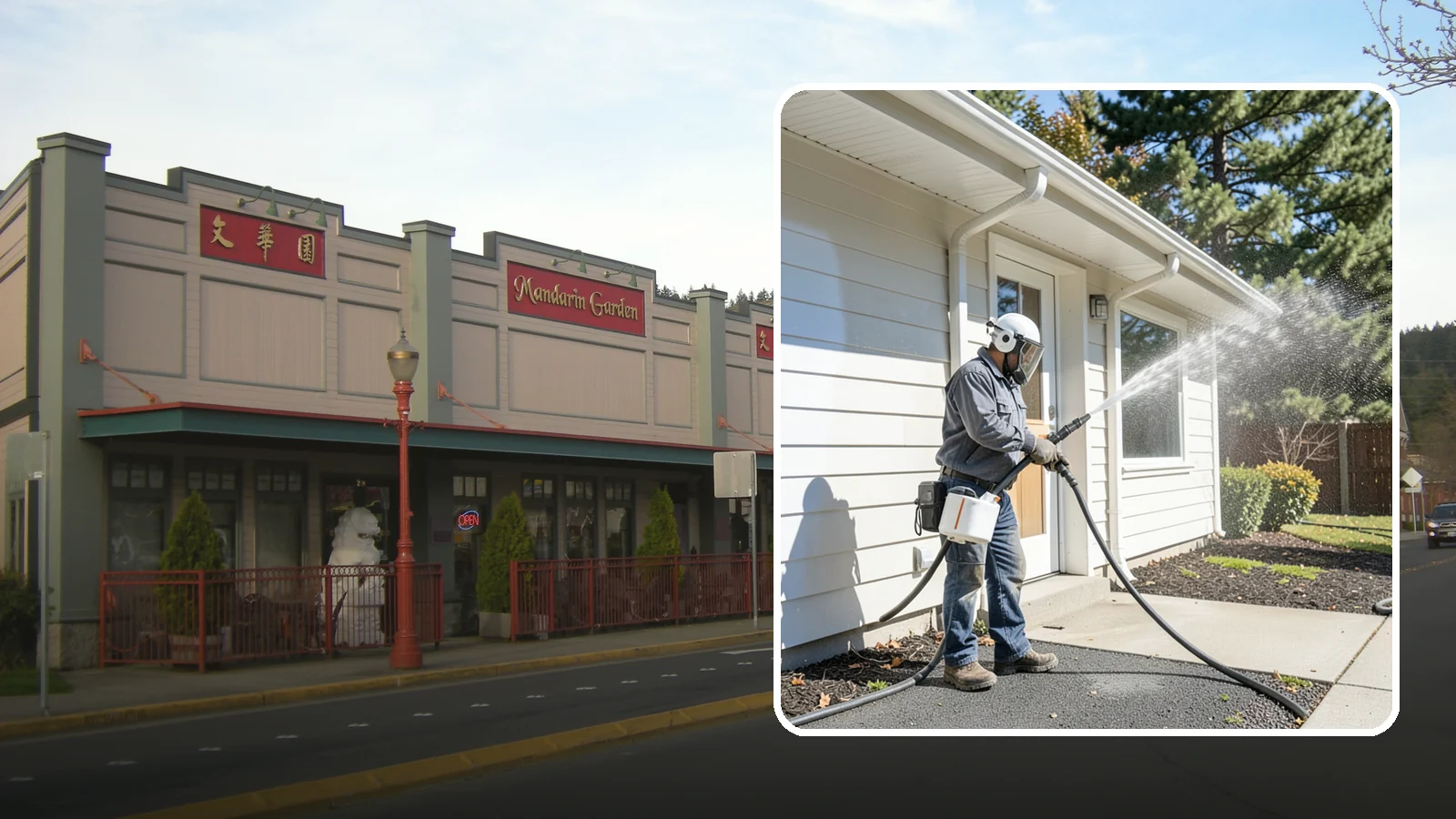 School Exterior Cleaning in Issaquah, King County, WA - Safe, thorough exterior cleaning for schools that clears algae, gum, and grime from entrances, breezeways, and play-adjacent...