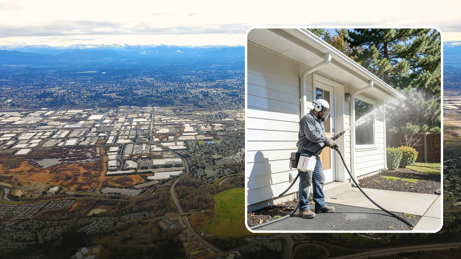 School Exterior Cleaning in Kent, King County, WA - Safe, thorough exterior cleaning for schools that clears algae, gum, and grime from entrances, breezeways, and play-adjacent...