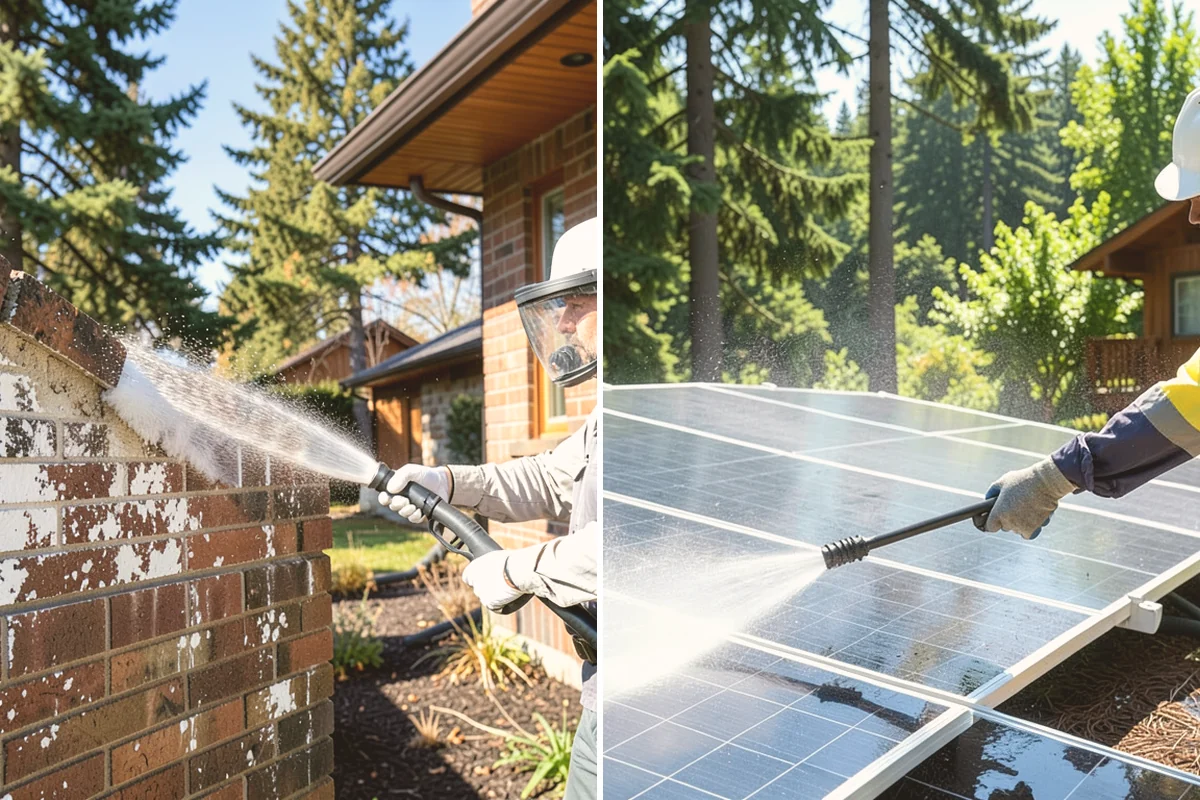 School Exterior Cleaning in Kent, King County, WA - Coordinate with facilities for after-hours or break-week access