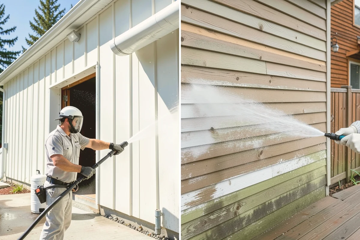 School Exterior Cleaning in Langley, Island County, WA - Coordinate with facilities for after-hours or break-week access