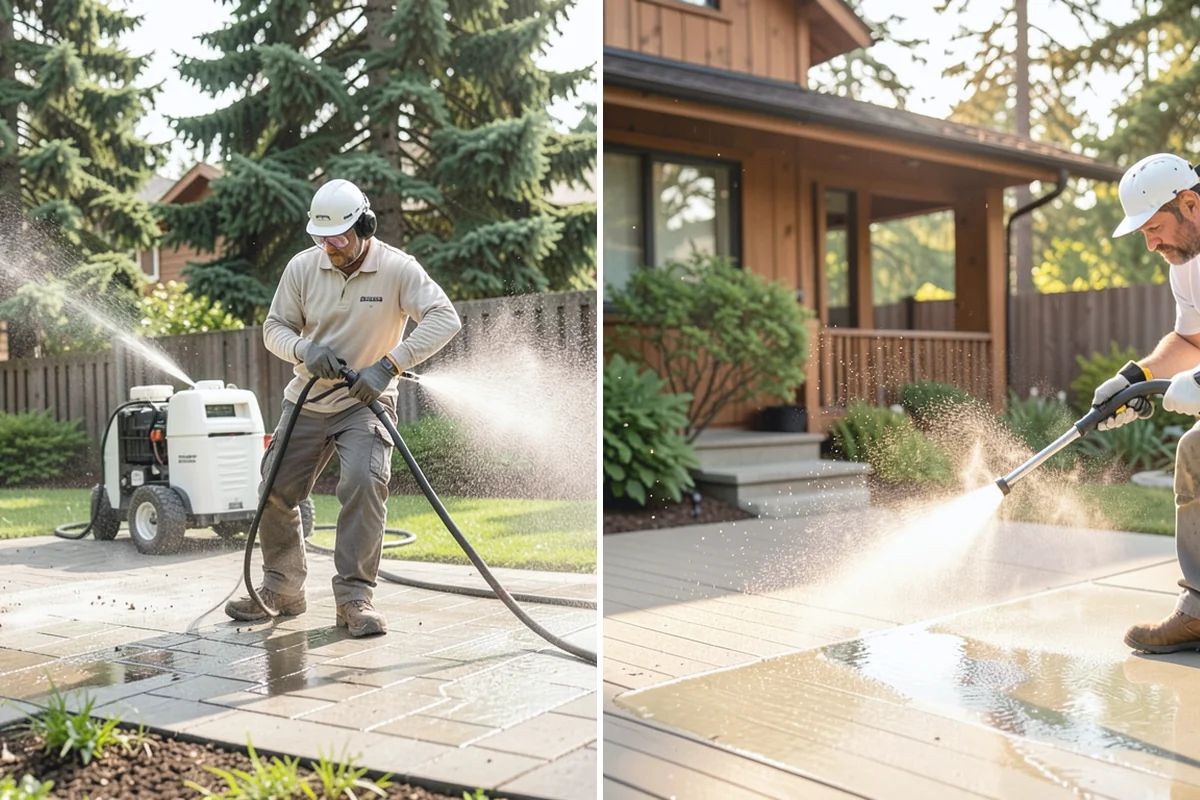 School Exterior Cleaning in Marysville, Snohomish County, WA - Coordinate with facilities for after-hours or break-week access